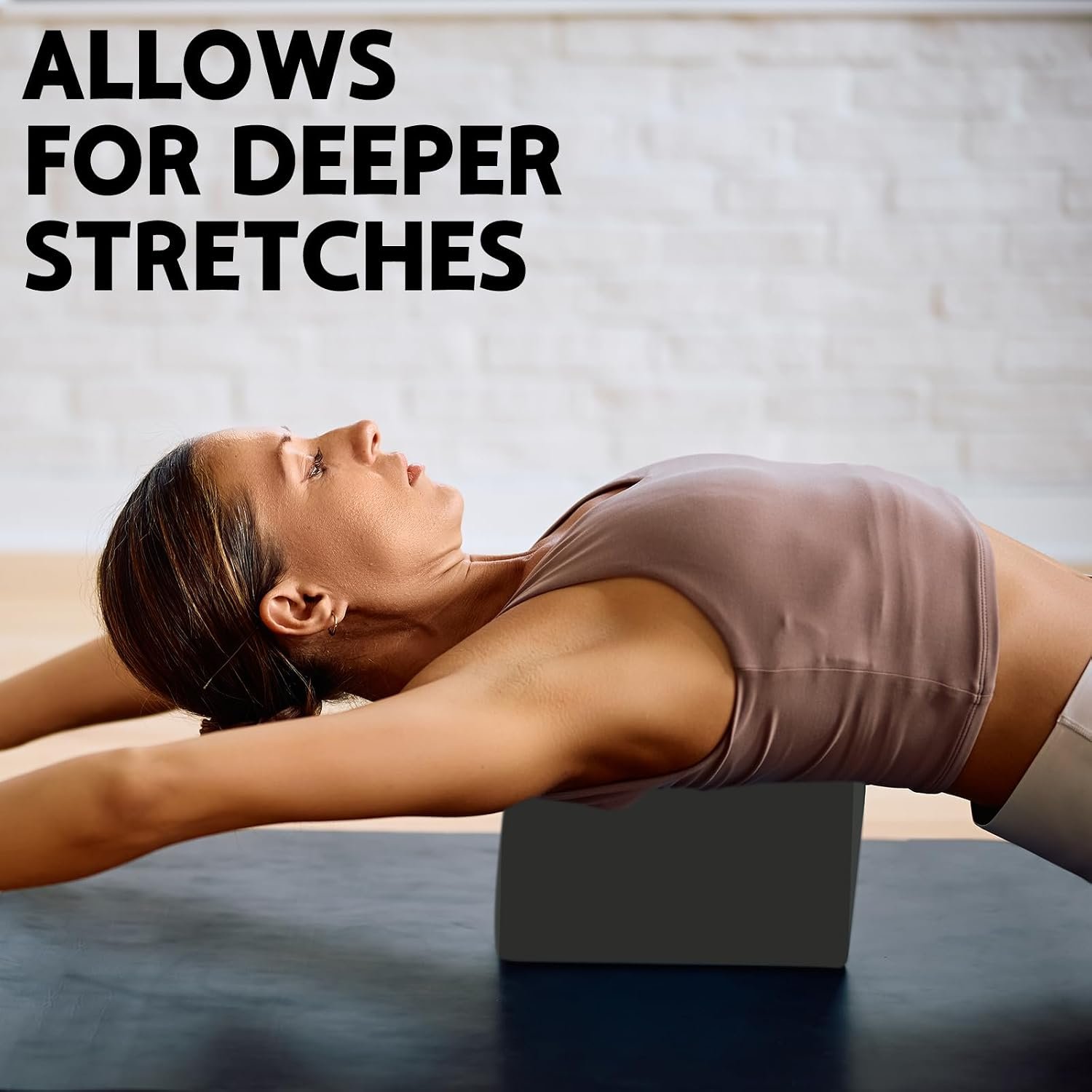 Yoga Block - Supportive Latex-Free Eva Foam - Soft Non-Slip Surface with Beveled Edges for Yoga, Pilates, Meditation - Yoga Accessories for Stability, Balance, Deepen Stretches - Image 4