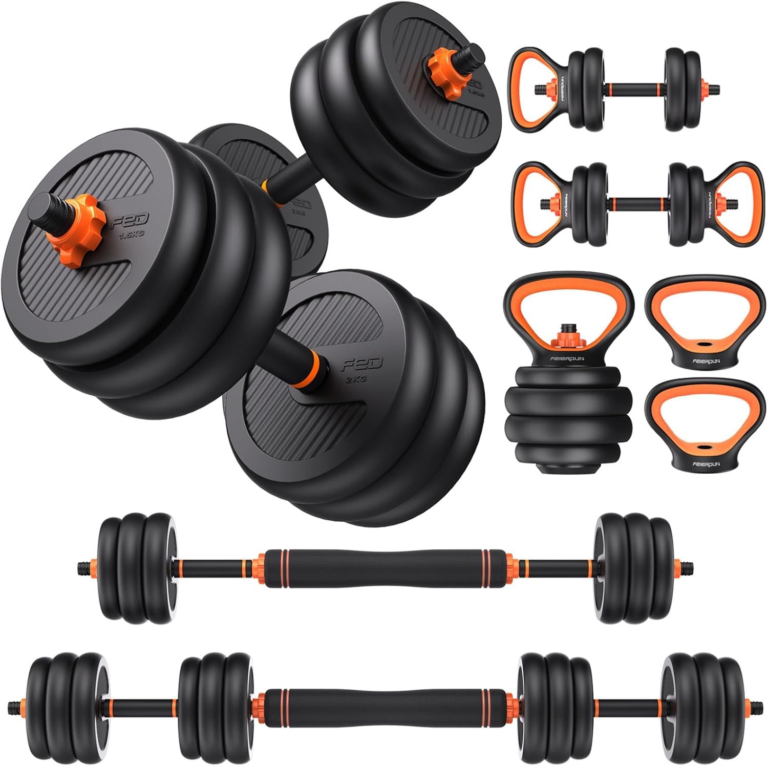 FEIERDUN DS2 Adjustable Dumbbells, ...