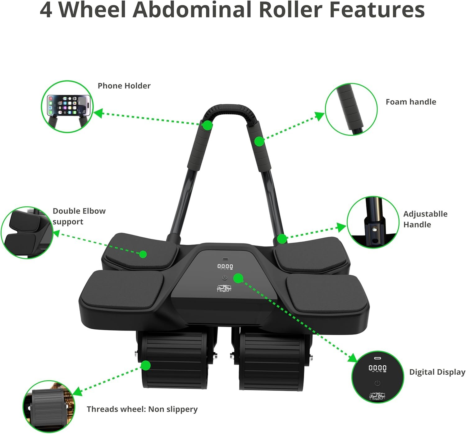 Ab Roller Home Gym Equipment – 4 ... – 1790294495_71tCLs2KlCL._AC_SL1500_.jpg