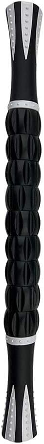 NuRich Muscle Roller Stick – 9-Roller Deep Tissue Massage Stick for Athletes – Trigger Point & Myofascial Release Tool for Legs, Calves & Back – 17.5 in Physical Therapy & Recovery Roller - Image 8