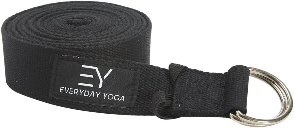 Everyday Yoga Strap with Metal D-Ri...