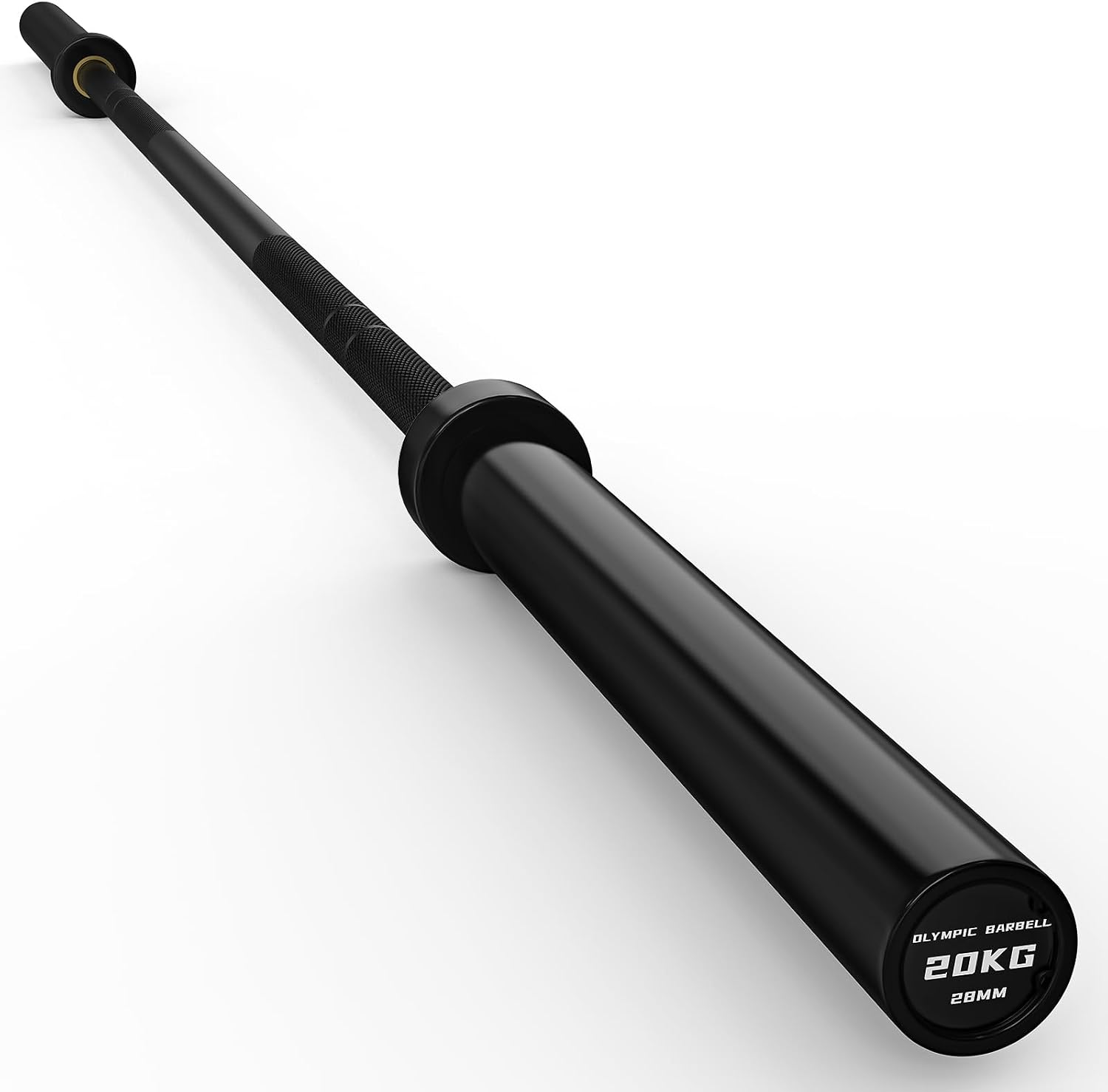 HANDBODE 7 ft Olympic Barbell, 45 lb Weight Bar, 2-Inch Sleeves