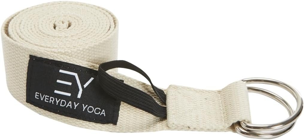 Everyday Yoga Strap with Metal D-Ri...
