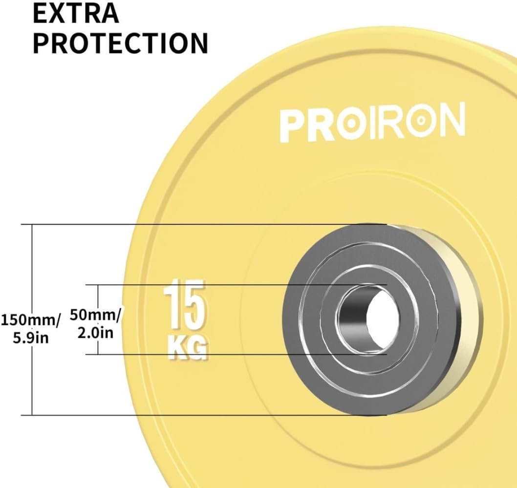 PROIRON Olympic Rubber Bumper Plate... – 519NjwHW7WL._AC_SL1080_.jpg