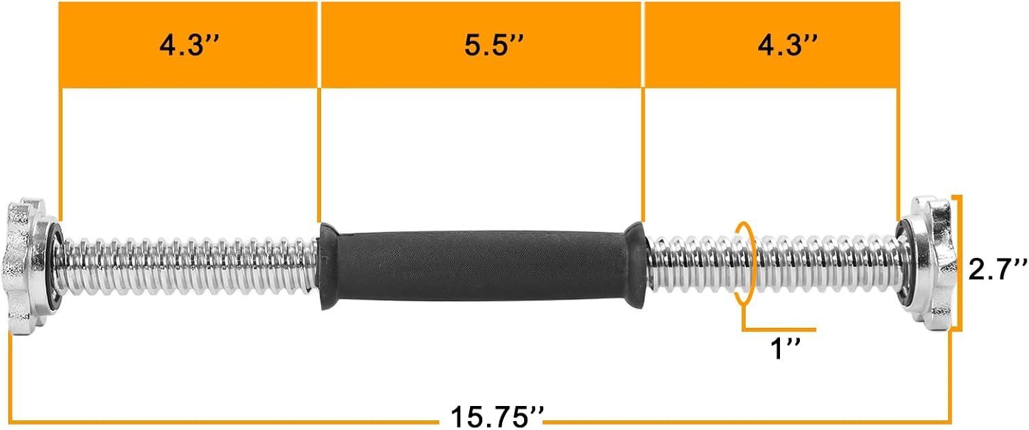 Threaded Dumbbell Rubber/Chrome Han... – 51CU8BNST2L._AC_SL1500_.jpg