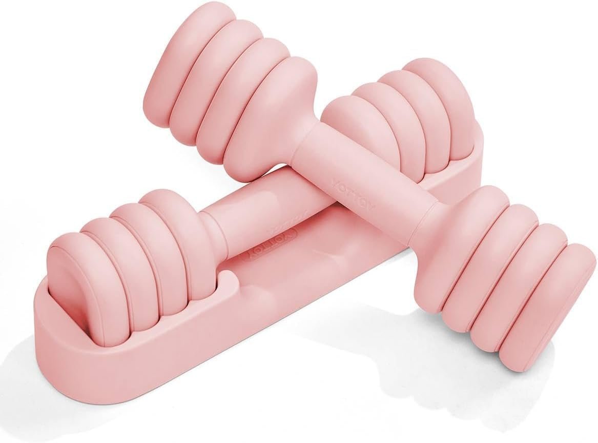 YOTTOY Adjustable Dumbbell Set of 2...