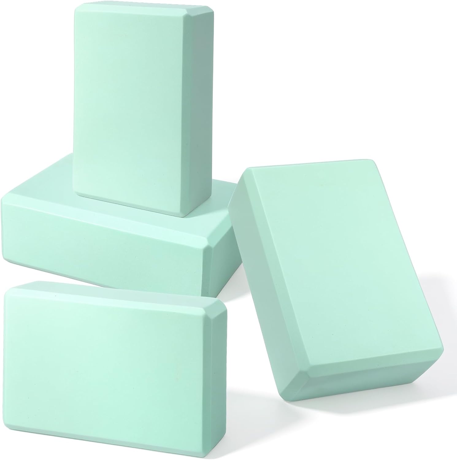 4 Pack Yoga Block 9 x 6 x 3 Inch EV...