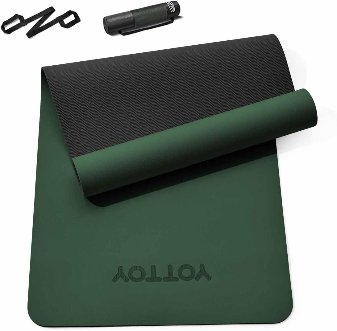 Yoga Mat,Non-Slip TPE Exercise Mat(... – 51RQAXrxFXL._AC_SL1201_.jpg