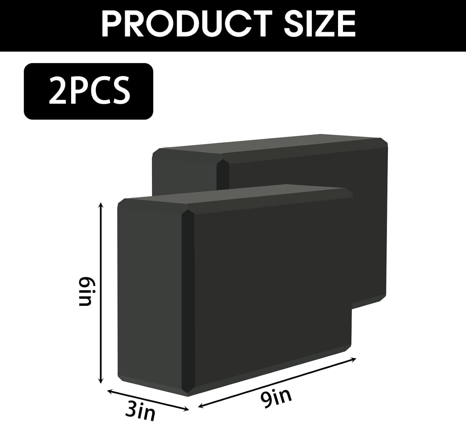 Yoga Block - Supportive Latex-Free Eva Foam - Soft Non-Slip Surface with Beveled Edges for Yoga, Pilates, Meditation - Yoga Accessories for Stability, Balance, Deepen Stretches - Image 2