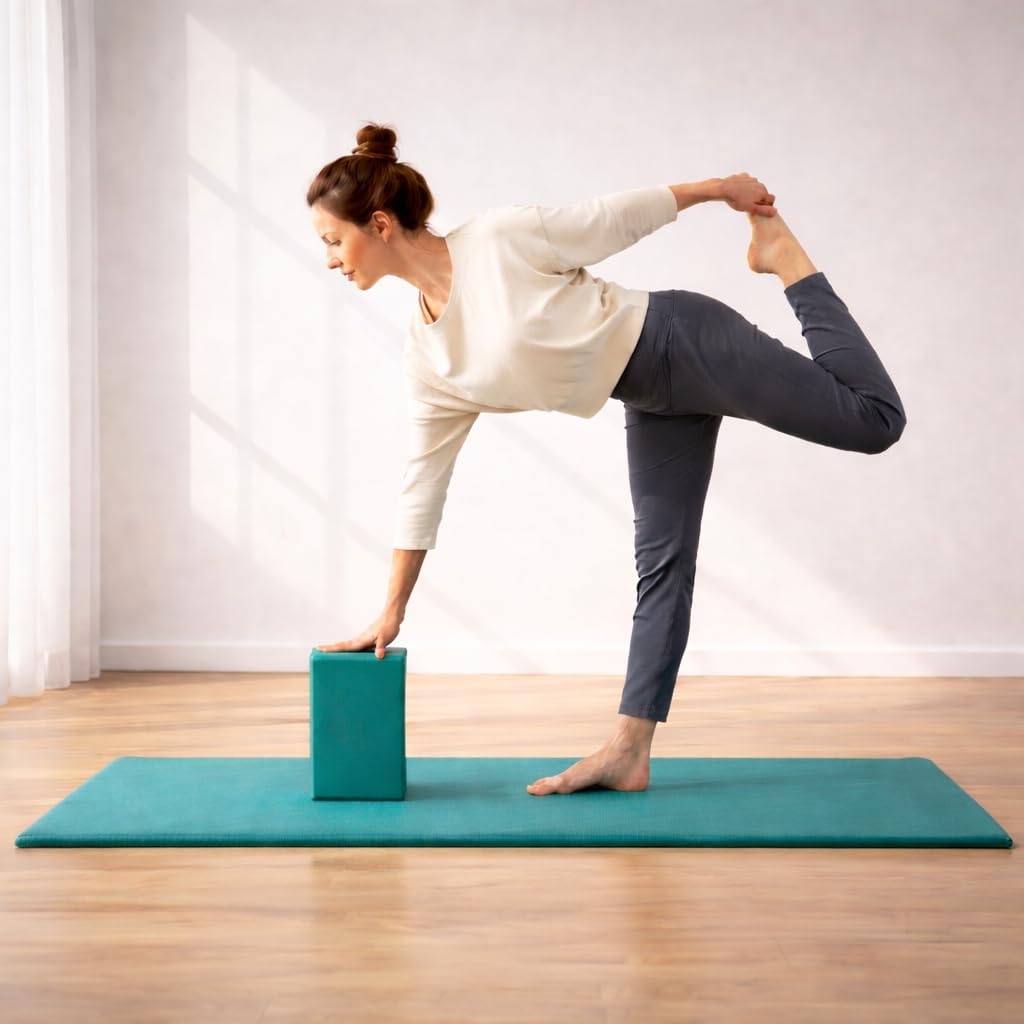 WHITECLOUDZ Yoga kit, 7-Piece Yoga Mat Set for Home Workouts, Thick Yoga Mat, Yoga Blocks, Strap, Yoga Towels & Carrying Bag, Exercise Mat with Yoga Equipment for Women & Men, Enhance Yoga Practice - Image 6