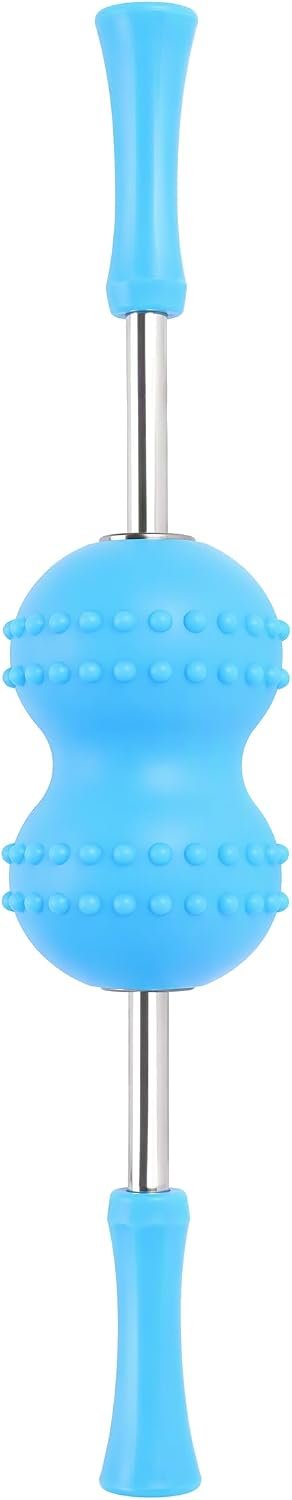 Massage Roller, Portable Multifunctional Body Muscle Yoga Massage Roller Stick Pain Relief Stick
