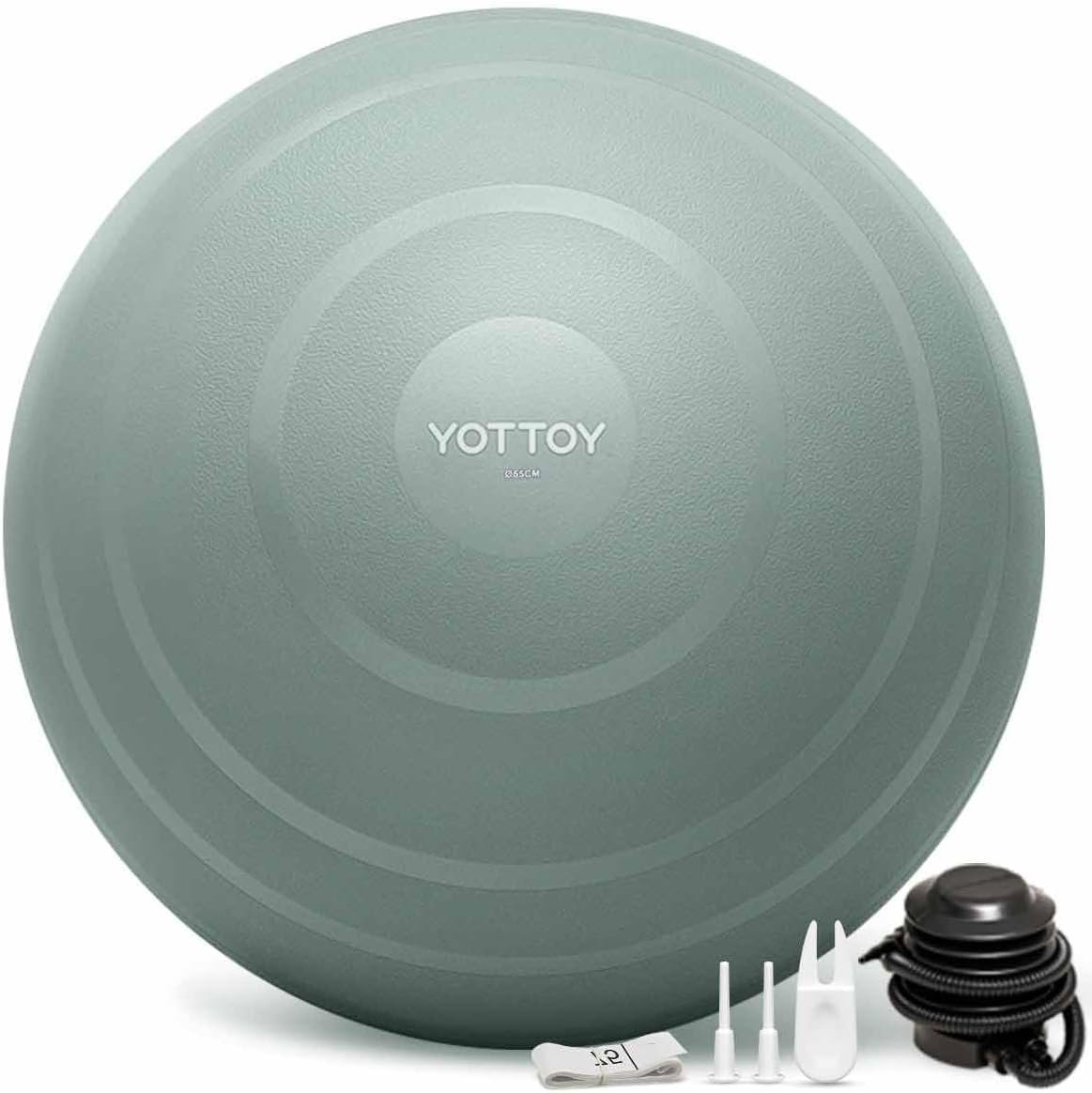 YOTTOY Anti-Burst Exercise Ball for...