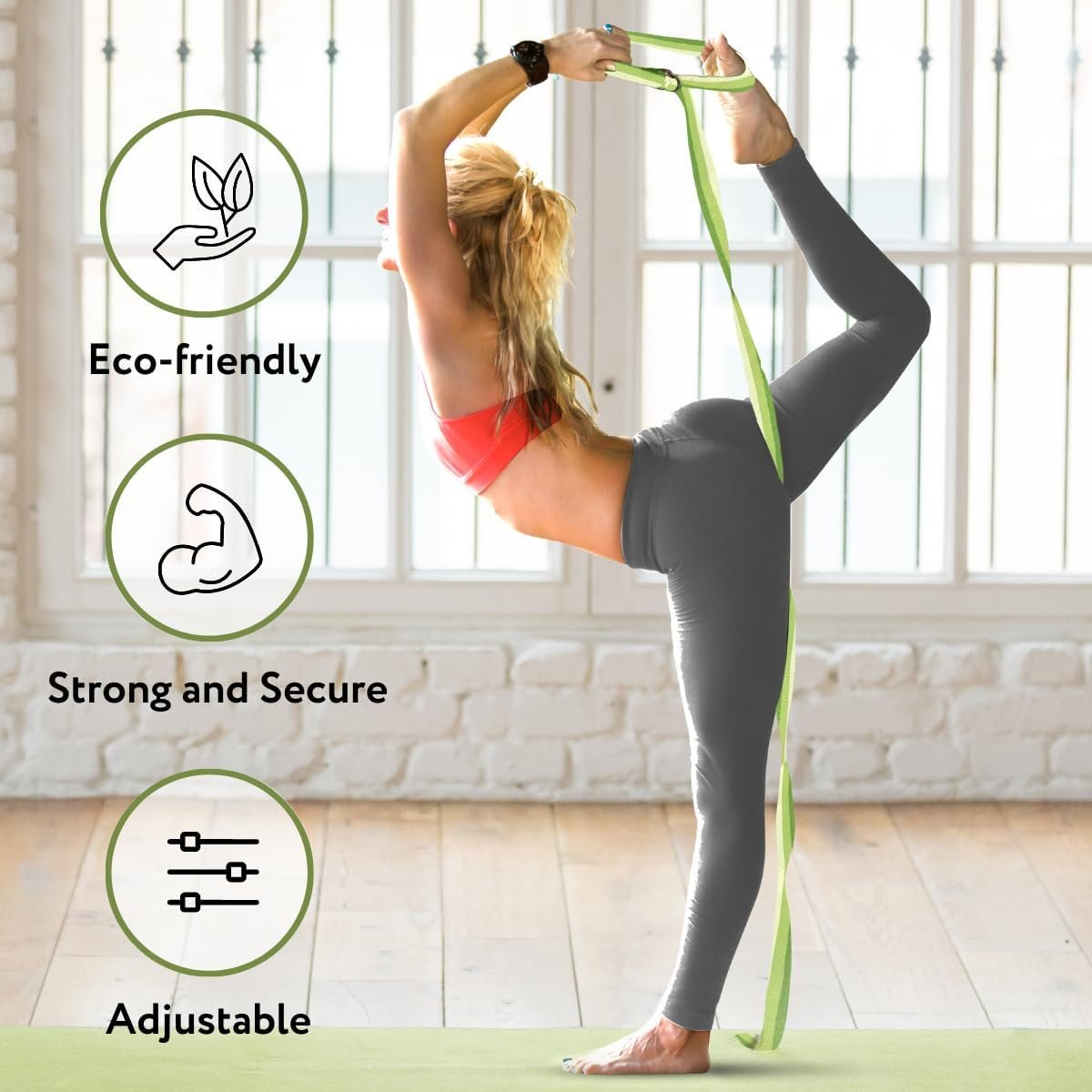 California Yoga Strap | Yoga Belt w... – 61-YOMHgL._AC_SL1200_.jpg