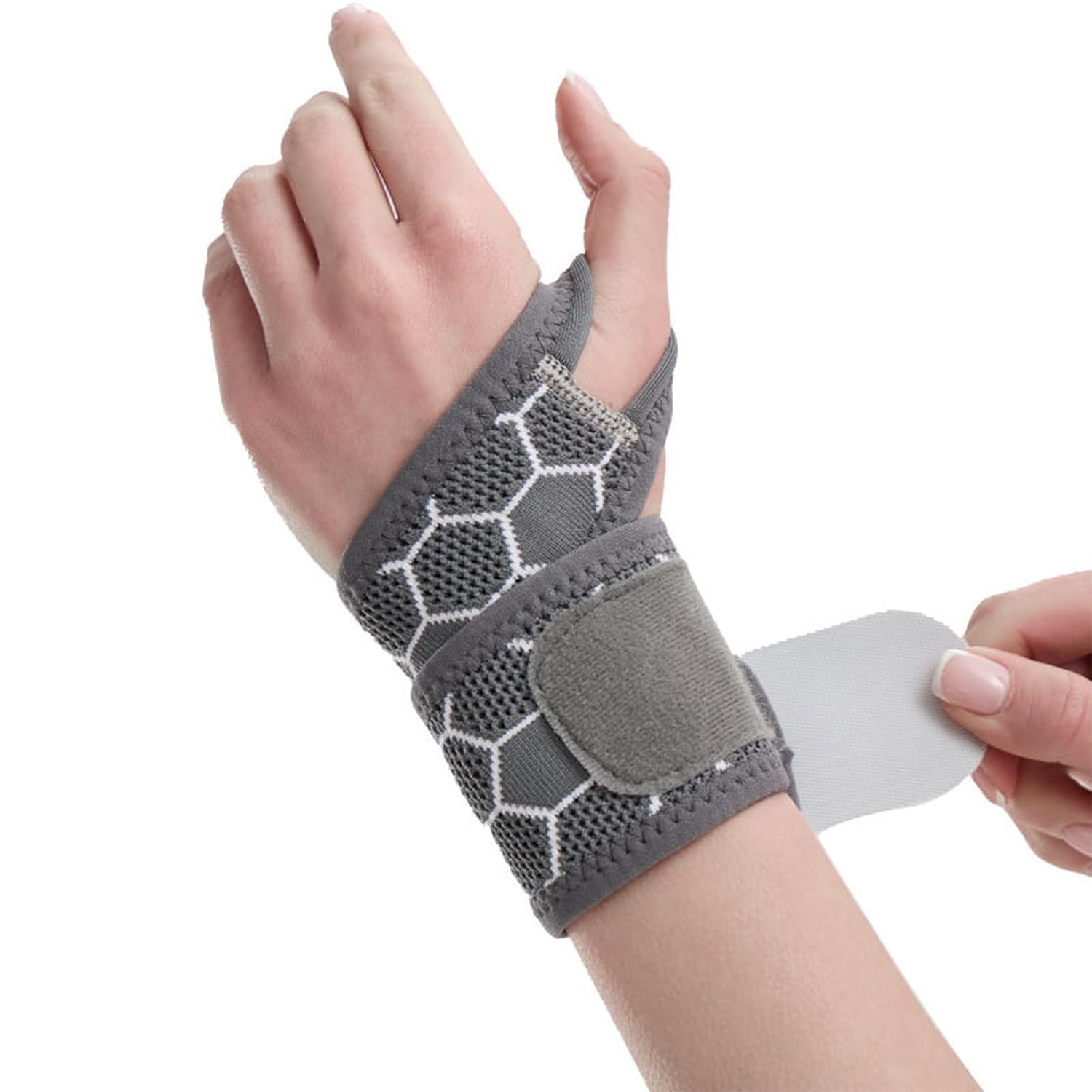 Ultra-Breathable Mesh Knit Wrist Br...
