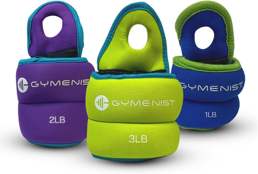 Pair of Wrist Weights With Hole for Thumb, Great for Running & All Kind of Cardio Exercises