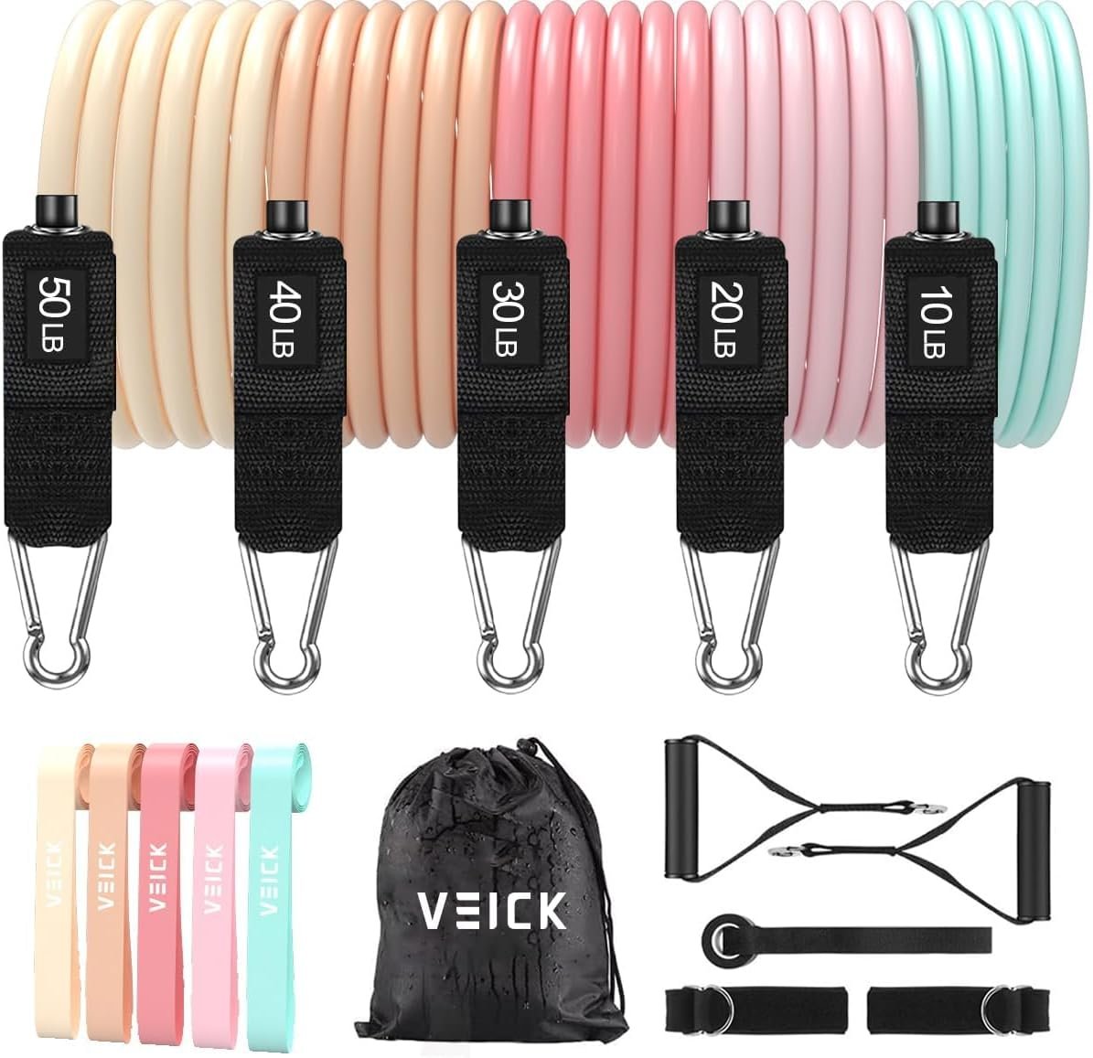 VEICK Resistance Bands with Handles...