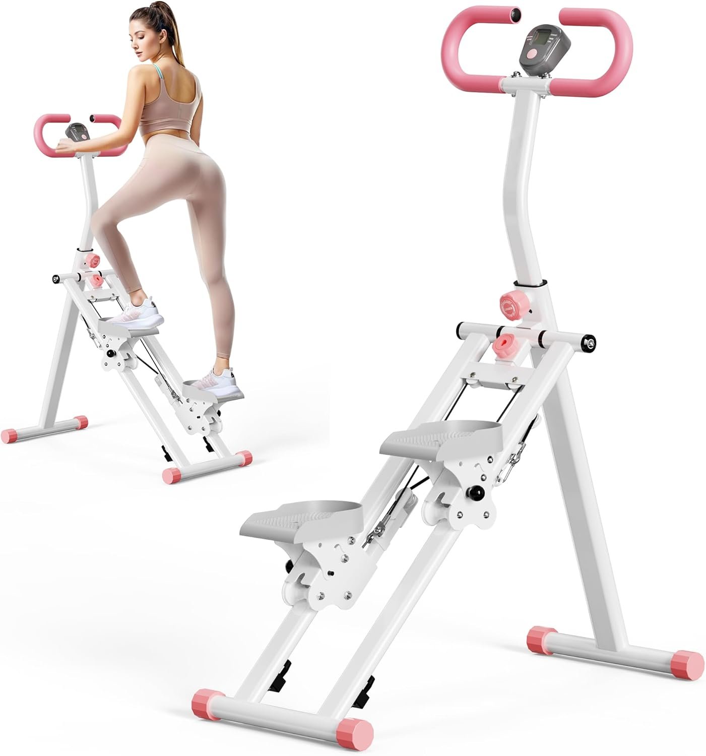 Stair Stepper for Home, Vertical Climber Workout Machine with Handlebar
