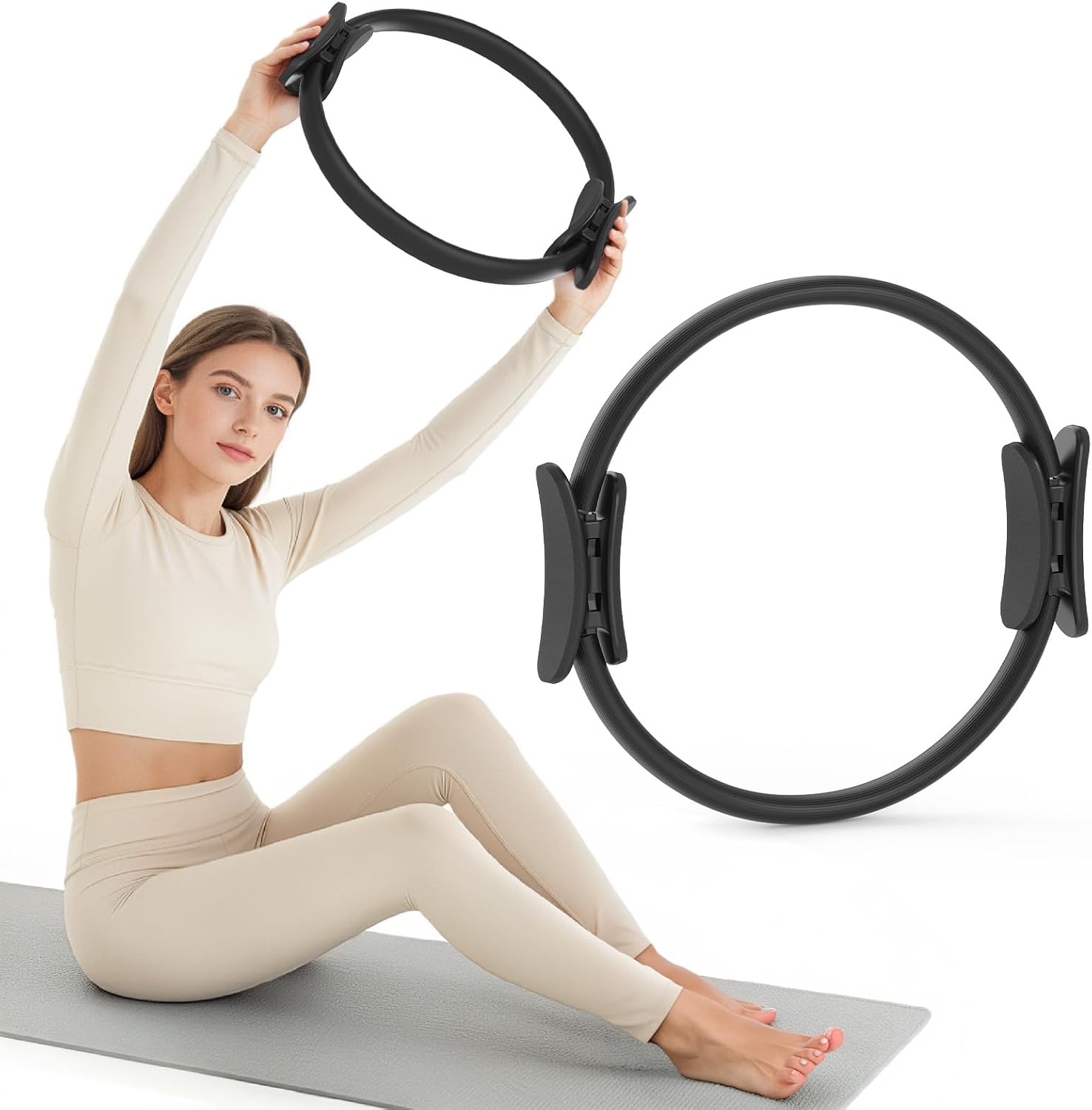 JKSHMYT Pilates Ring, 14.5 inch Mag... – 61MZ1izcUPL._AC_SL1500_.jpg