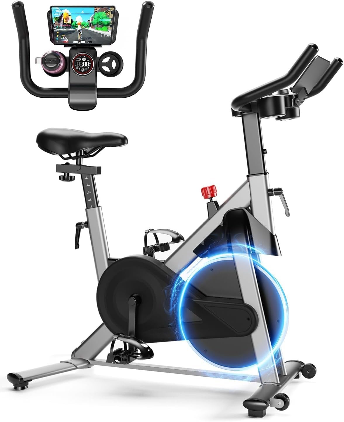 MJWW Stationary Bike, 32-Level Magn...