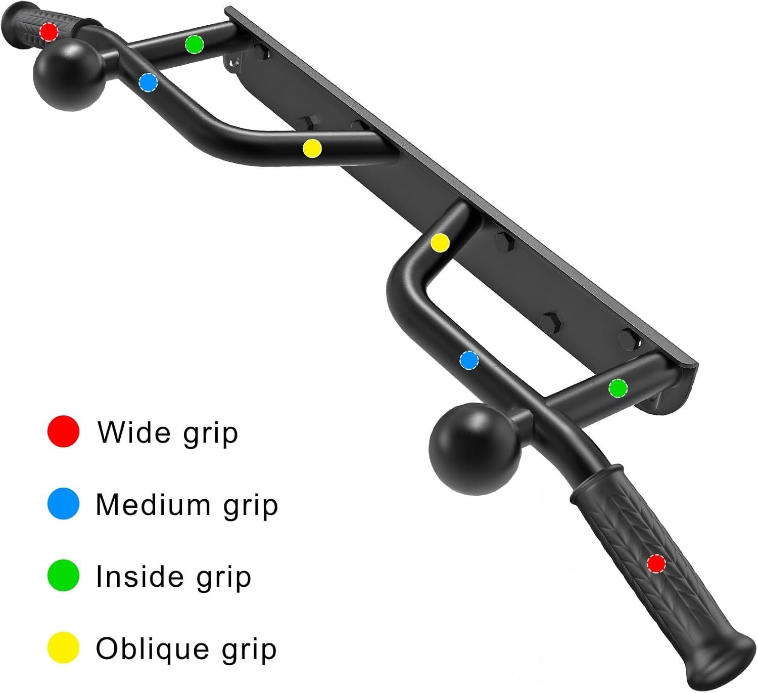 SELEWARE Heavy Duty Welded Pull Up Bar Wall/Joist/Ceiling Mount Chin Up Bar - Image 5
