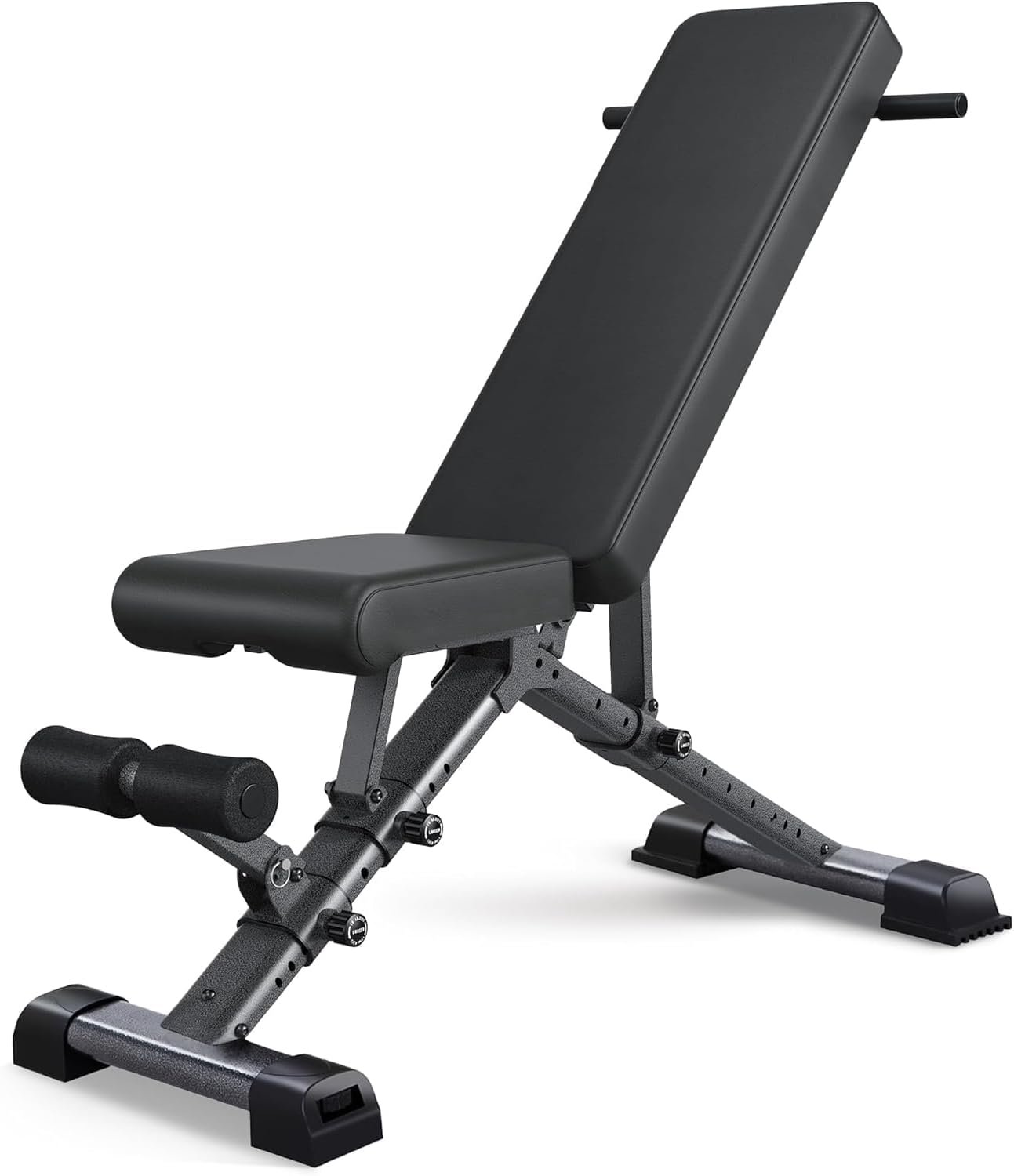 BARWING 900LBS Adjustable Workout Bench for Home Gym, Flat Foldable Weight Bench For Home Gym, 2025 Upgraded Adjustable Bench Press Set, Incline Decline Gym Bench For Full Body Exercise