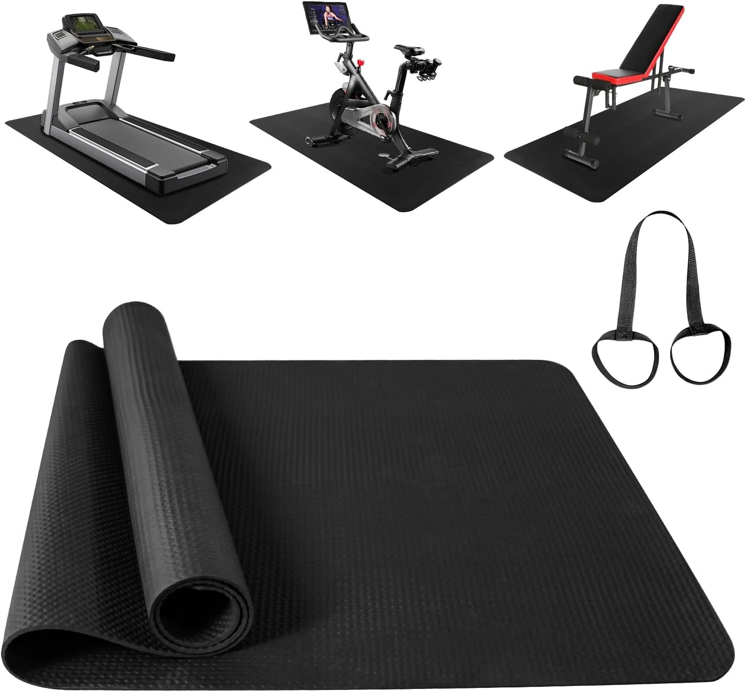 Treadmill Mat,Bike Mat,Stationary B...