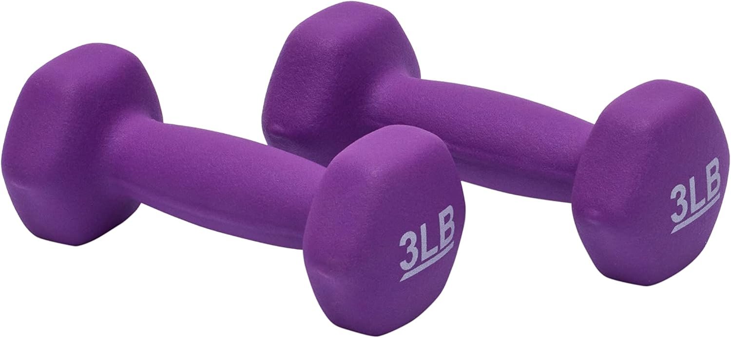 Amazon Basics Neoprene Dumbbell Han...