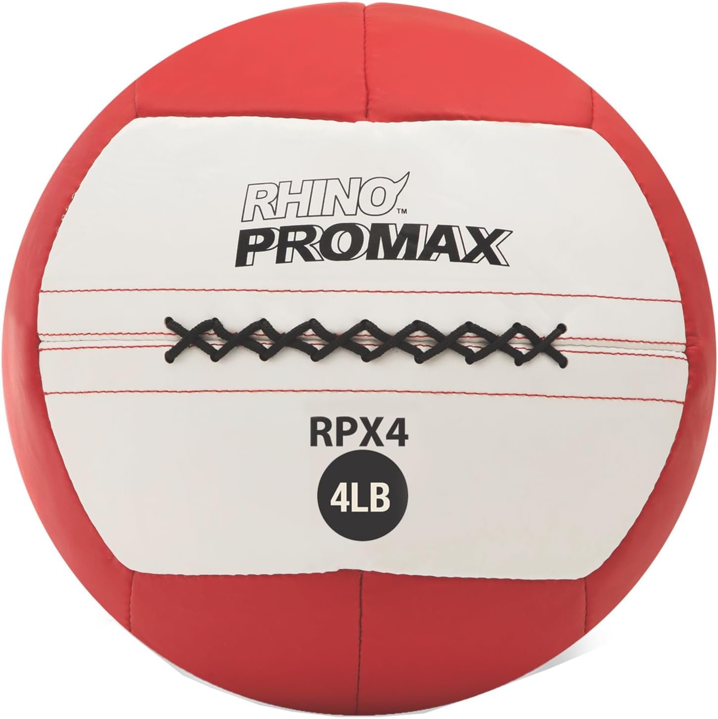 Champion Sports RPX4 Rhino Promax Slam Balls, 4 lb, Soft Shell with Non-Slip Grip, Medicine Wall Exercise Ball for Weightlifting, Plyometrics, Cross Training, & Home Gym Fitness