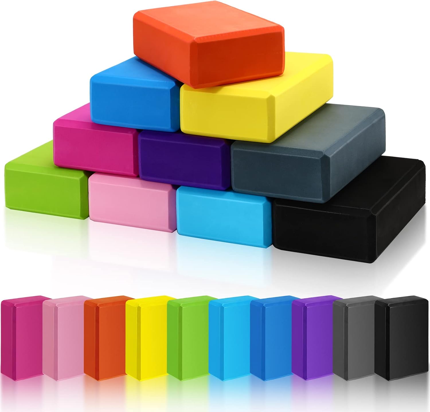 10 Pcs Foam EVA Yoga Blocks Lightwe... – 61XTKdWvPML._AC_SL1500_.jpg