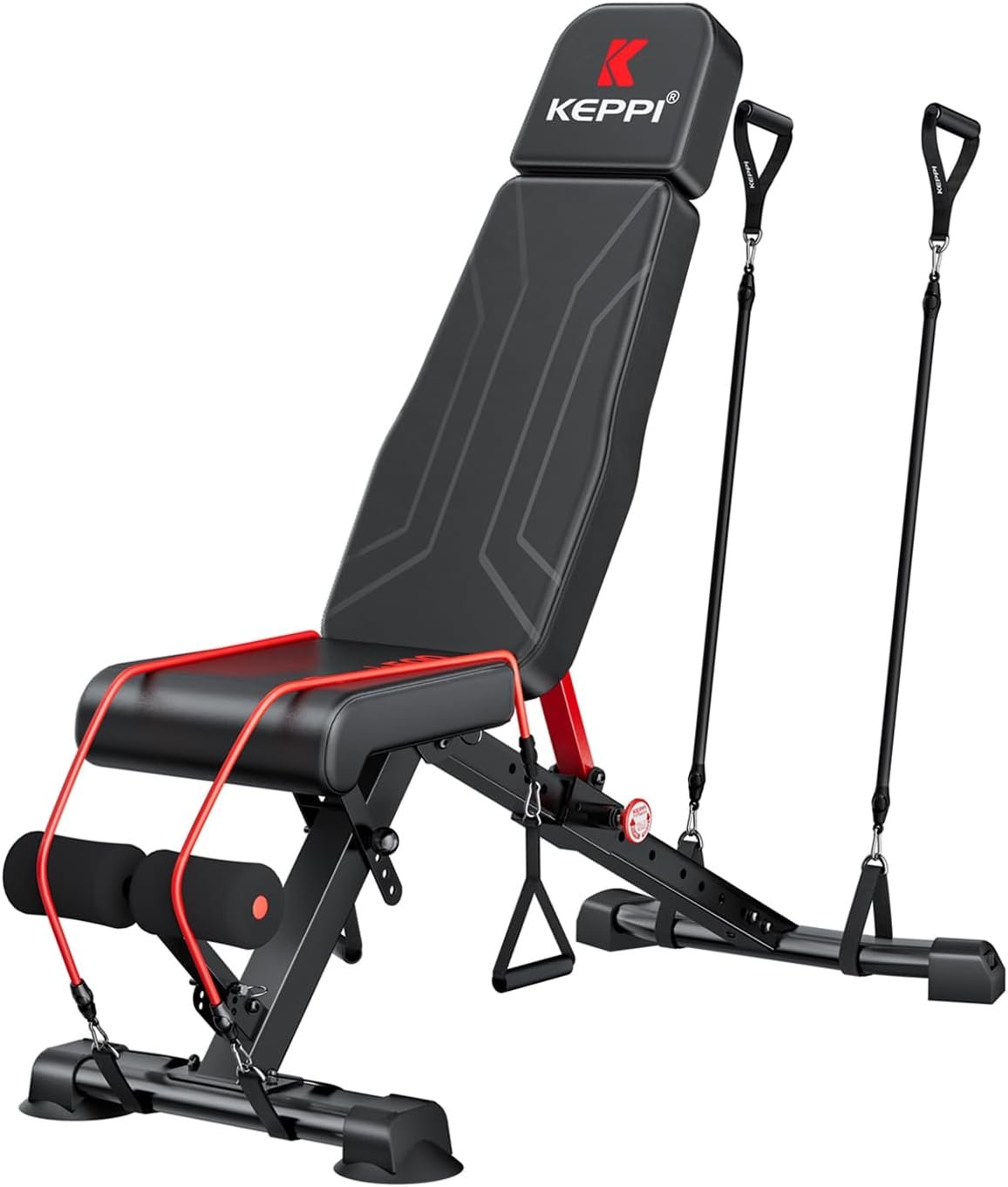 Keppi Weight Bench 900Lb, Adjustabl...
