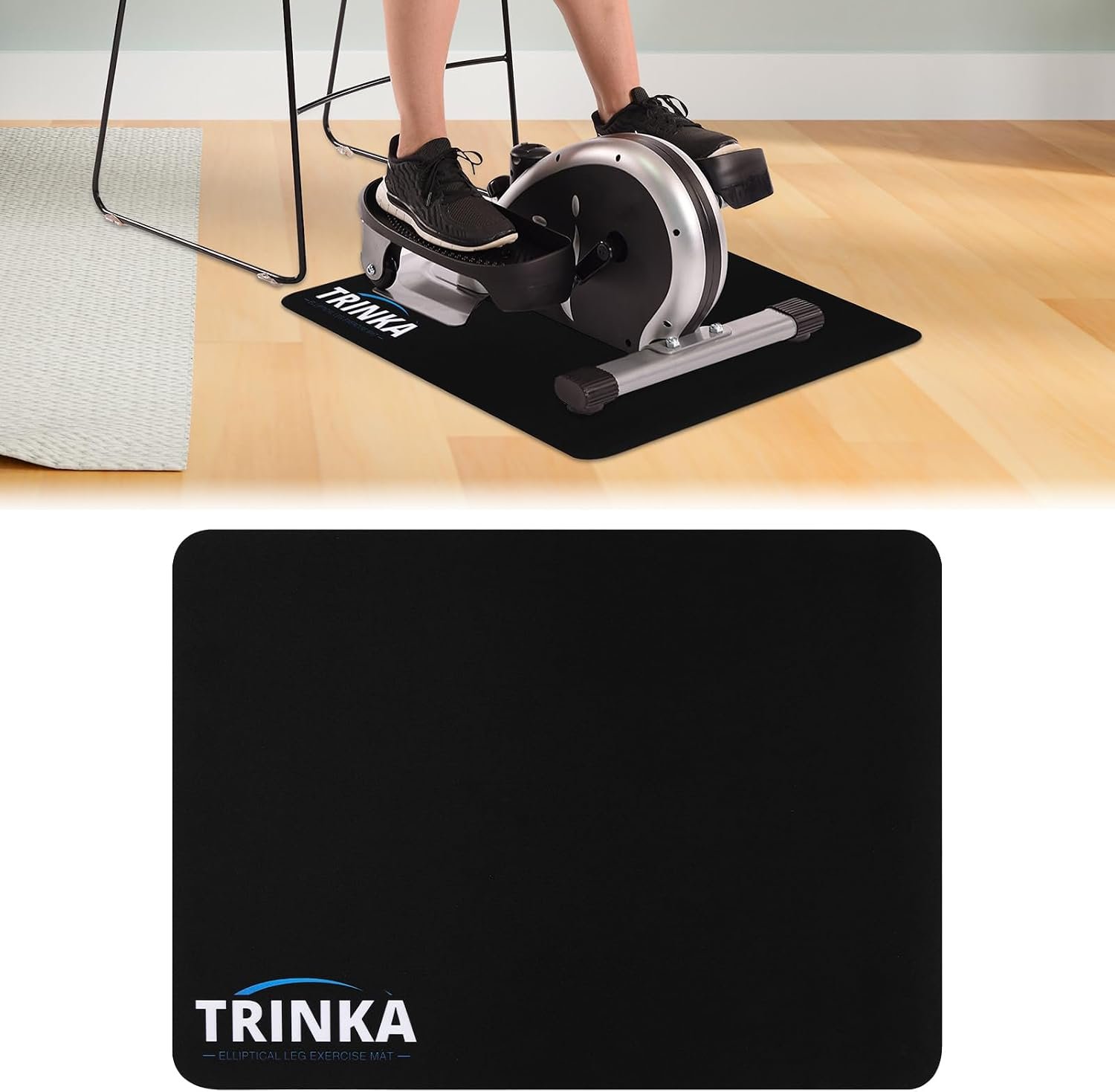 Non-Slip Workout Mat for Under Desk...