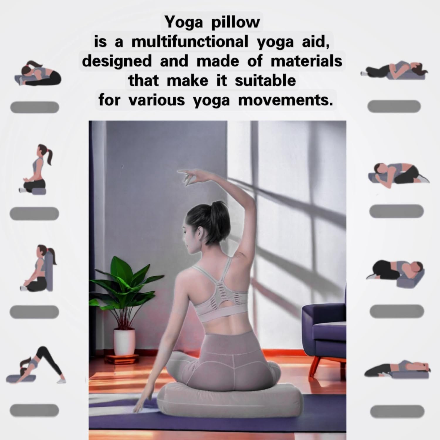 NGT new guide steps Yoga Bolster Pi... – 61bw2XyrwpL._AC_SL1500_.jpg