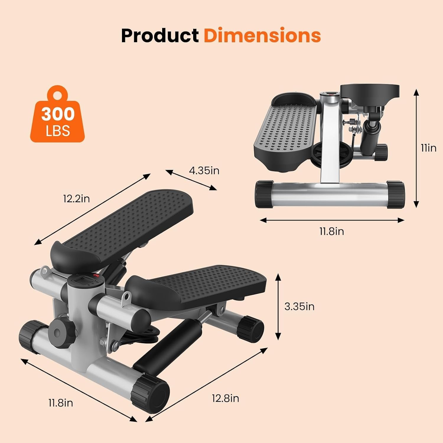 Sweetcrispy Mini Stair Steppers wit... – 61f1B9IXGzL._AC_SL1500_.jpg