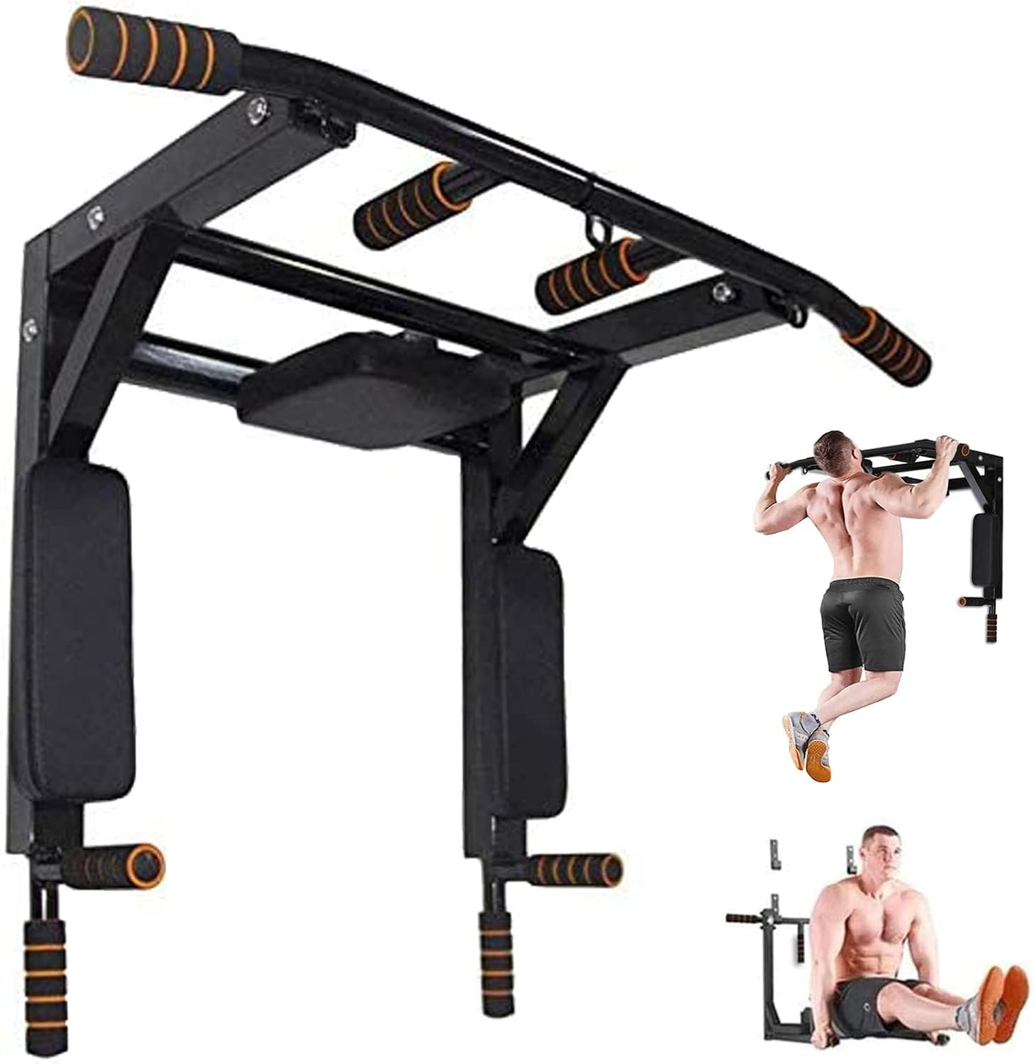 ptlsy Wall Mounted Pull Up Bar Mult...