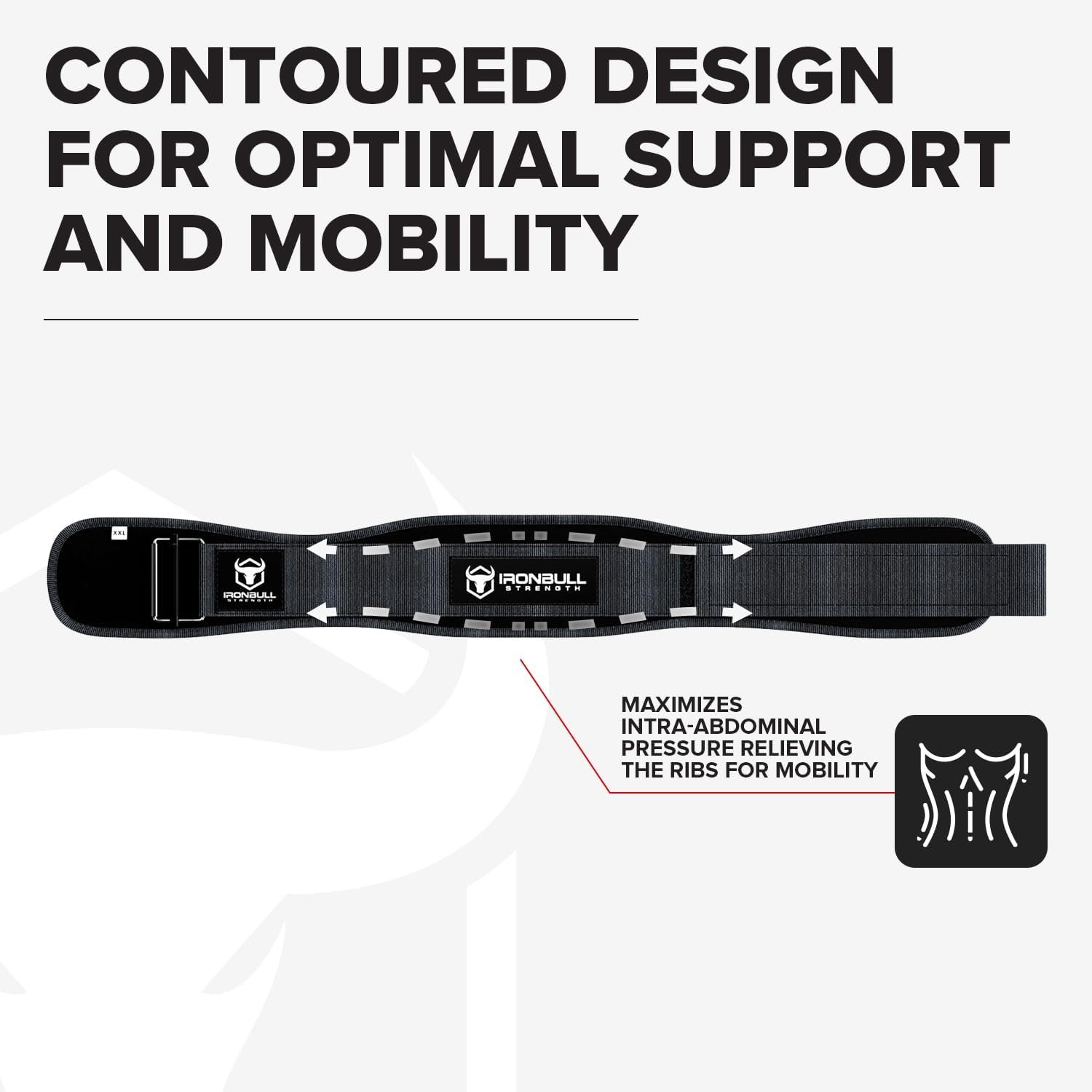 Weight Lifting Belt for Men and Women - Great for Squats, Deadlift, Lunge, Exercises and Training - Best for Olympic, Cross-Training and Bodybuilding Workout - Image 4