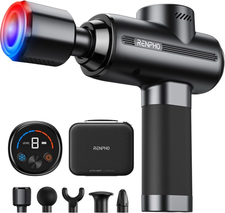 RENPHO Active Thermacool 2 Massage Gun with Intuitive Heat and Cold Control