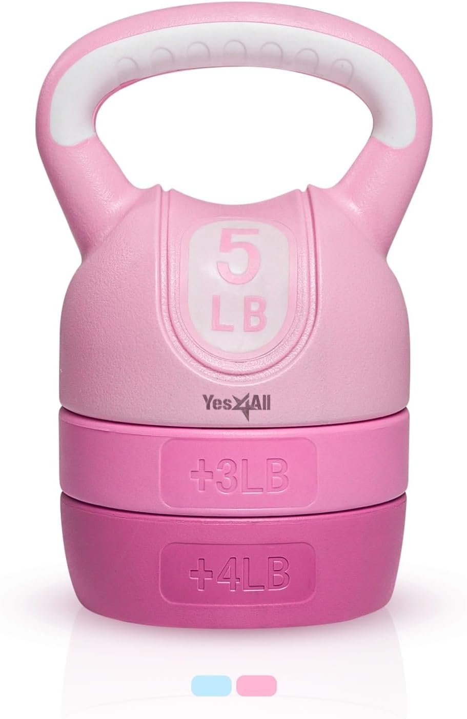 Yes4All Adjustable Cement Kettlebel...