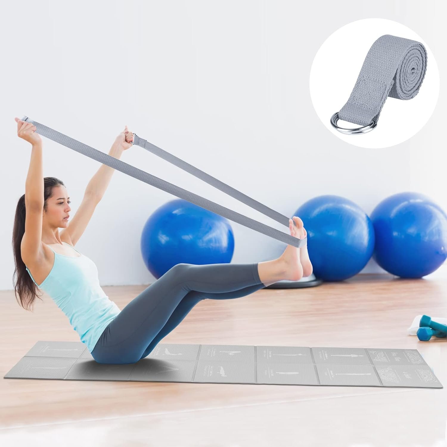 Foldable Yoga Mat for Women, Non Sl... – 61oVwSEWVL._AC_SL1500_.jpg