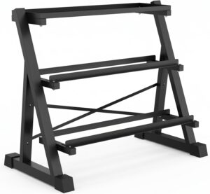 Heavy Duty Dumbbell Rack Stand with...