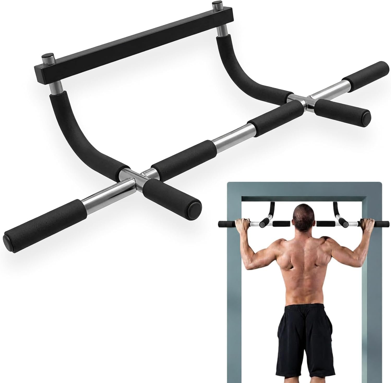 Iron Chin Up & Pull Up Bar Gen...