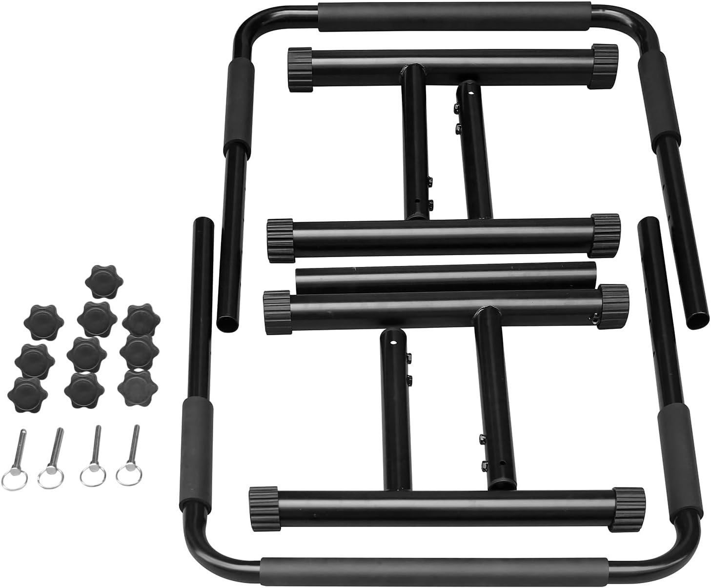 Dip Bar Adjustable Dip Stand Station for Home Fitness Workout Calisthenics Exercise Pull Up Stand Portable Parallel Bar - Image 7