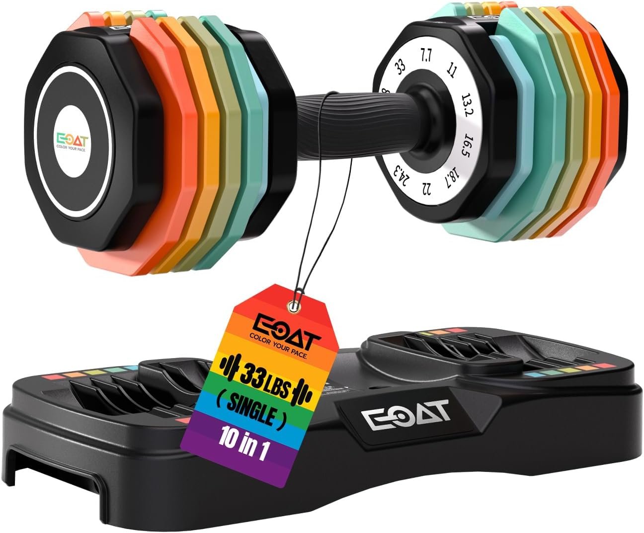 Adjustable Dumbbells Set, 22/33 lbs... – 61uZNz1TZ0L._AC_SL1500_.jpg
