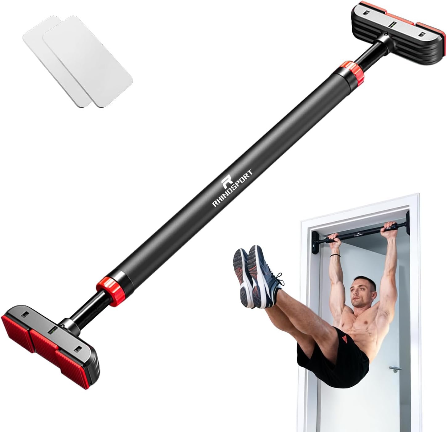 RHINOSPORT Door Pull Up Bar Doorway...