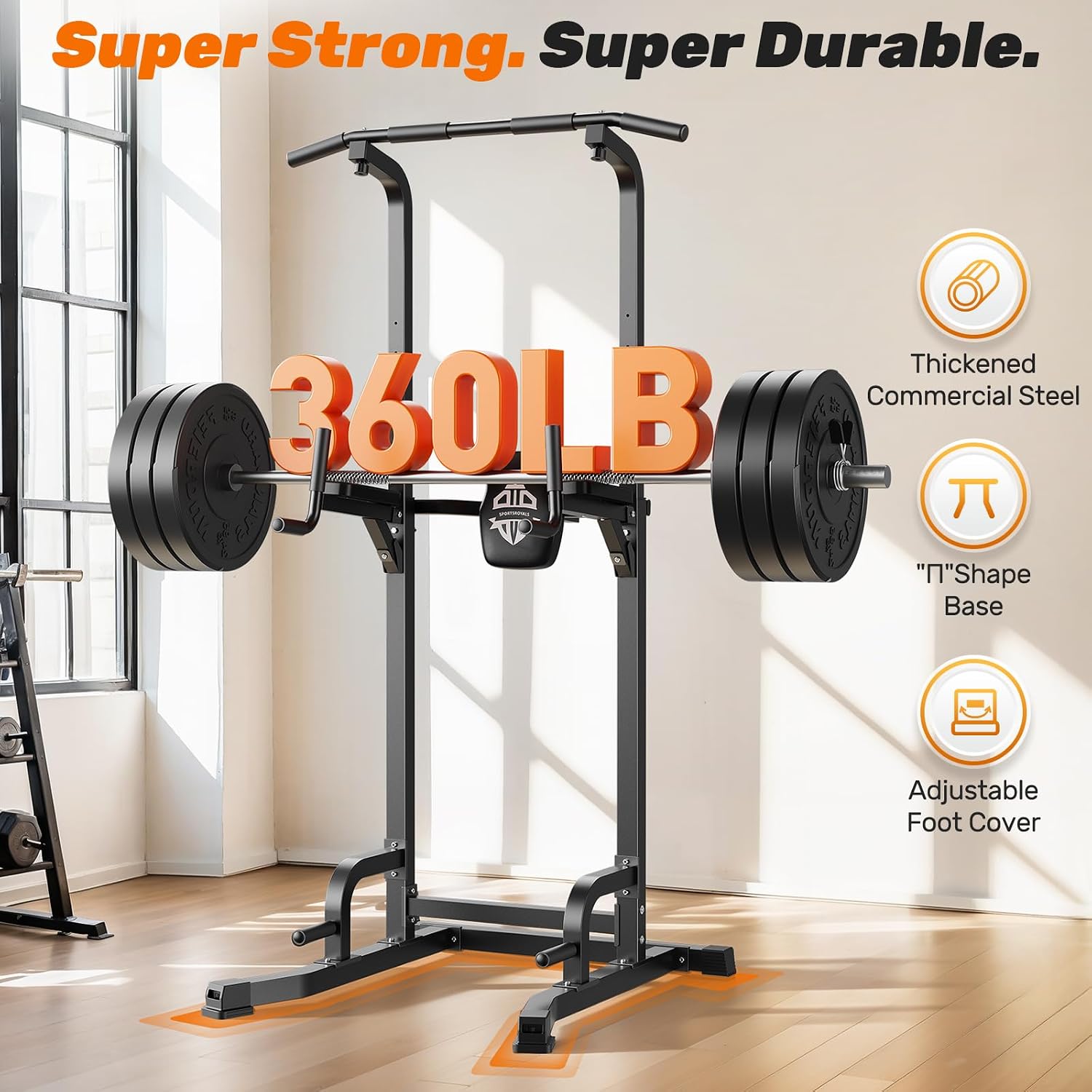 SPORTSROYALS Free Standing Pull Up ... – 715A2e1qtL._AC_SL1500_.jpg