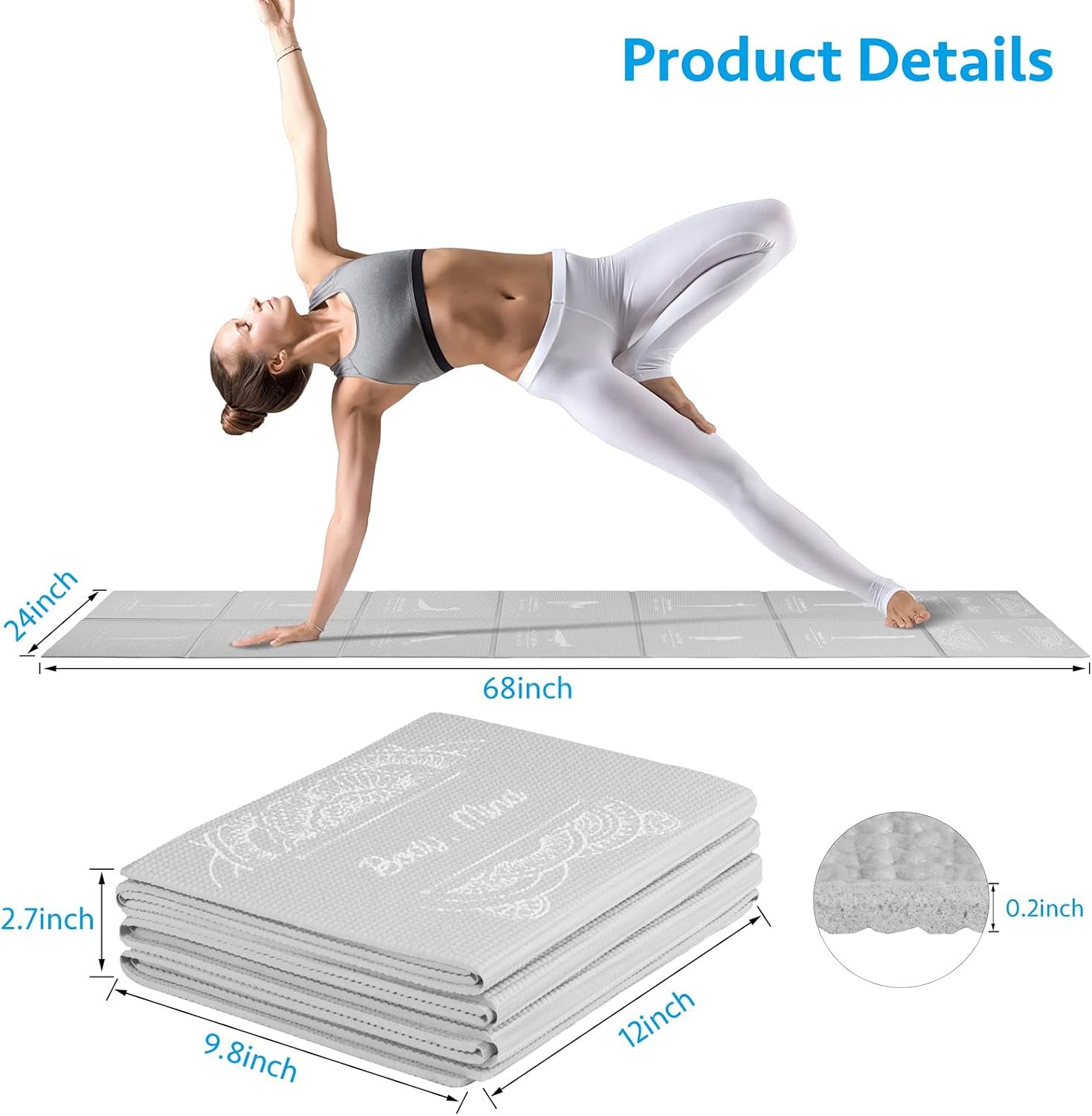 Foldable Yoga Mat for Women, Non Sl... – 71-tg5JDLwL._AC_SL1500_.jpg