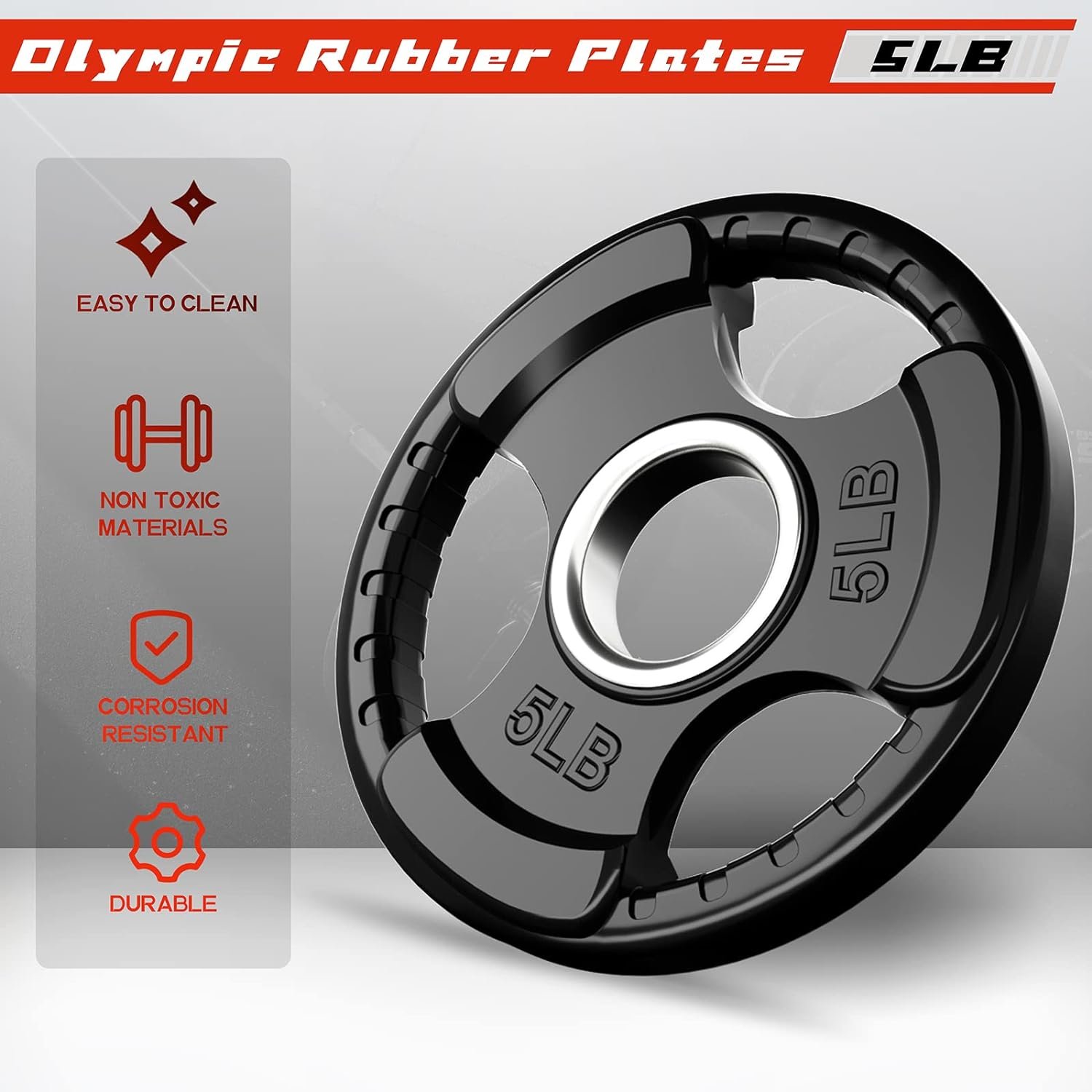 RitFit Olympic Rubber Grip Weight P... – 712Qyl1PuML._AC_SL1500_.jpg