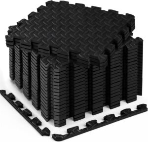 18 Pcs EVA Foam Floor Tiles, Puzzle...
