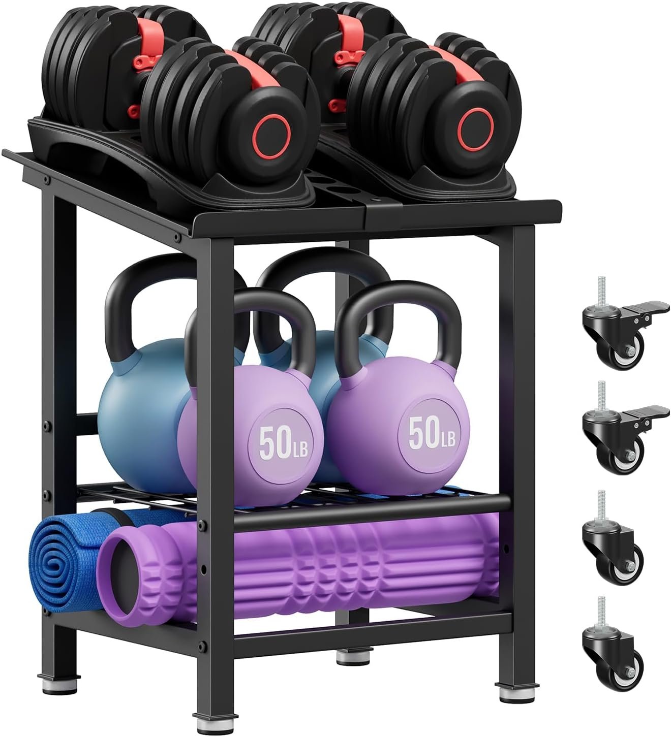 Adjustable Dumbbell Stand, Dumbbell...
