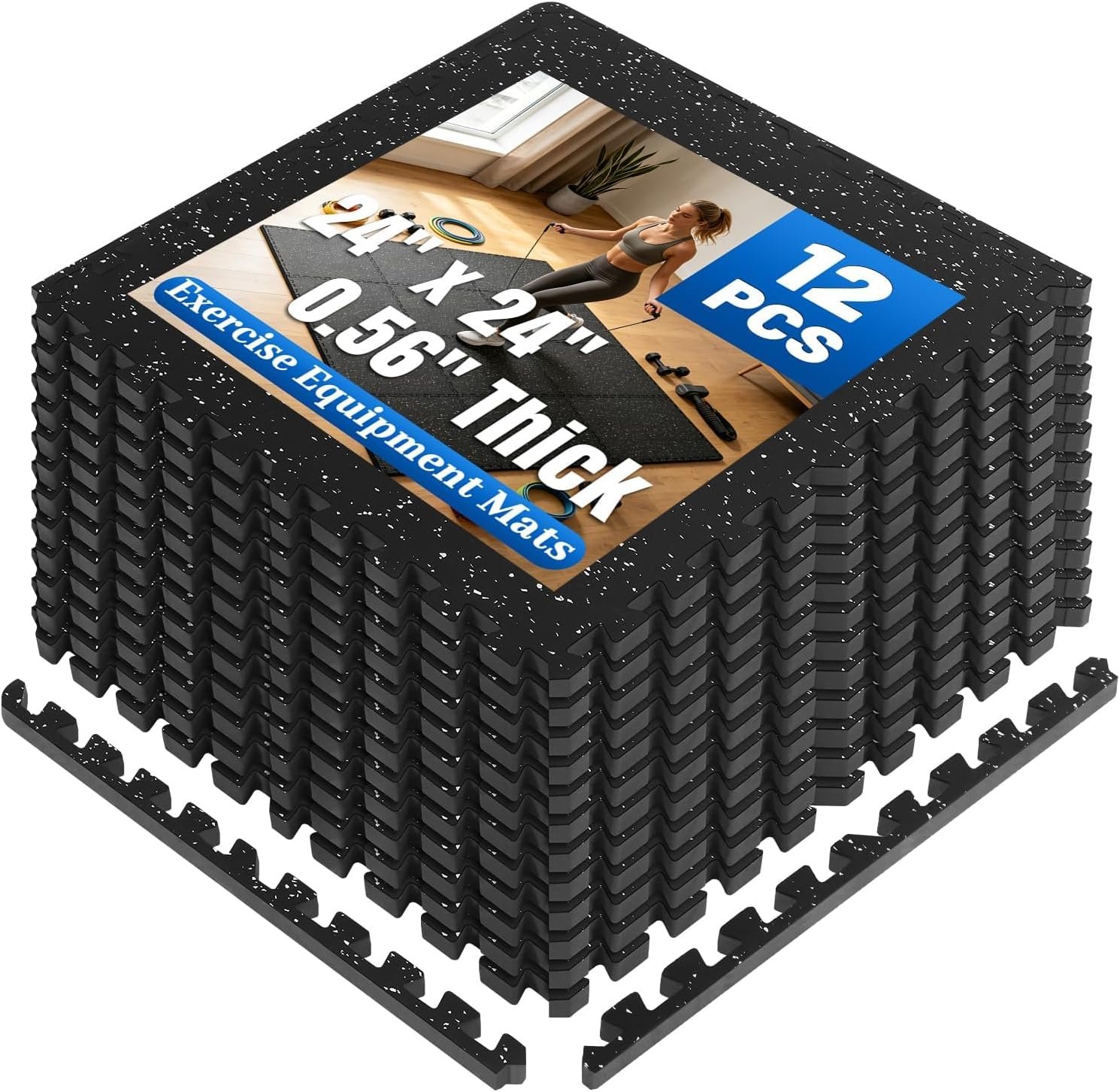 0.56″ Thick Rubber Top 12 Til...