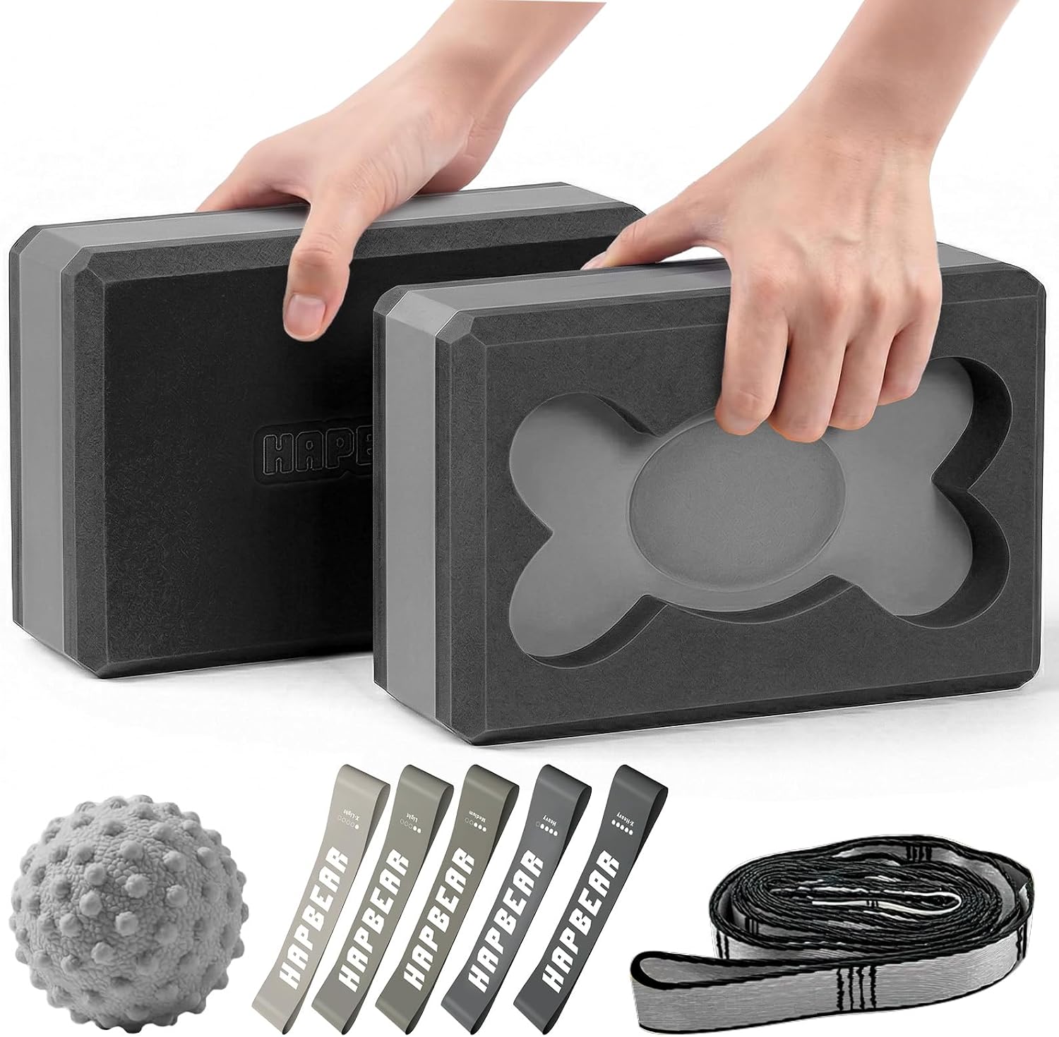 HAPBEAR Yoga Blocks 2 Pack – ... – 714ZXiGUwaL._AC_SL1500_.jpg